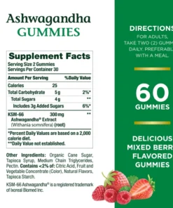 nature's bounty ashwagandha gummies