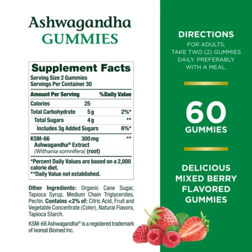 nature's bounty ashwagandha gummies