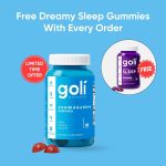 1 Pack Goli® Ashwagandha Gummies + FREE Sleep Gummies
