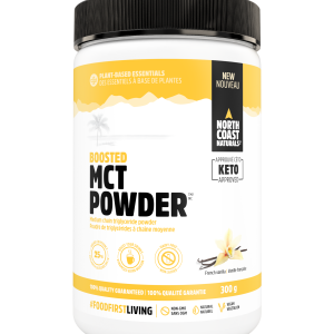 Boosted MCT powder