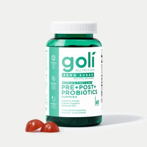 Goli Nutrition Zero Sugar Probiotic+ Gummies | Unit = Case of 24