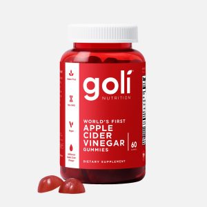 Goli Nutrition Apple Cider Vinegar Gummies | Unit = Case of 24 (TF)