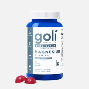 Goli Nutrition Zero Sugar Magnesium Gummies | Unit = Case of 24