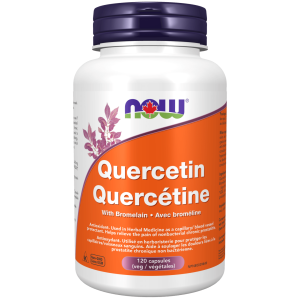 Now Quercetin with Bromelain 120 Veg Capsules