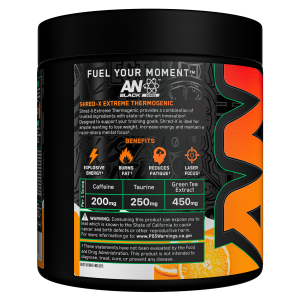 ShredX Extreme Thermogenic powder Tang Orange